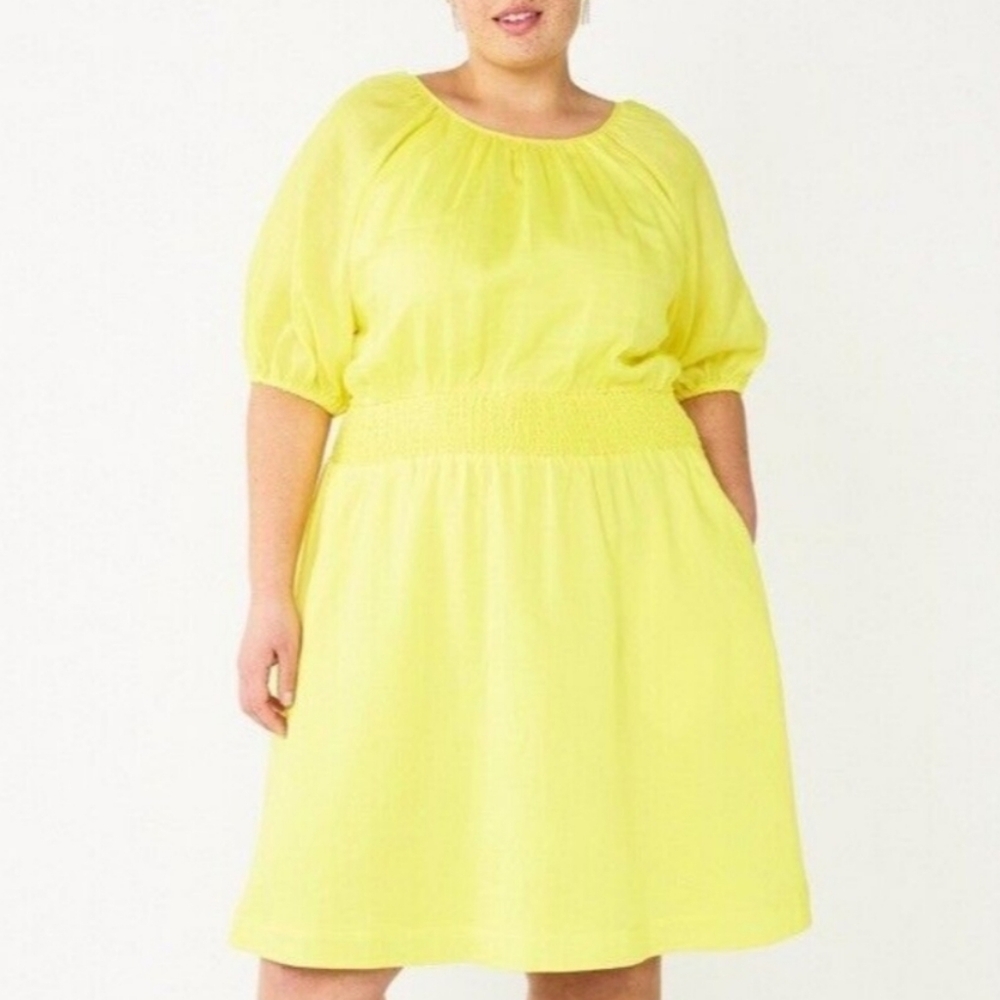 DRAPER JAMES Dress Linen